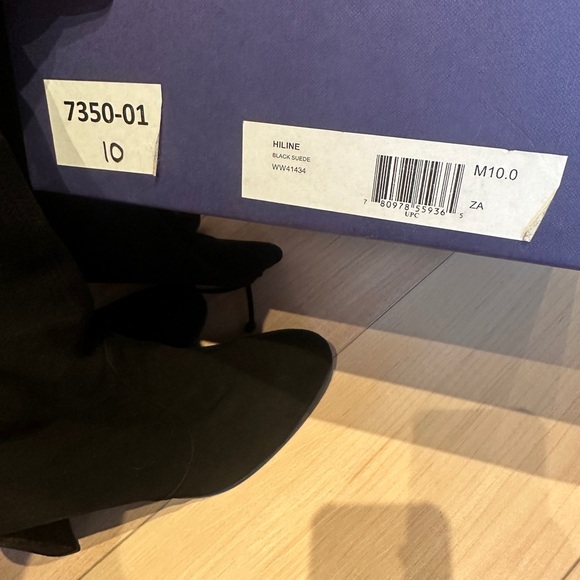 Stuart Weitzman Over The Knee Suede Hiline Boots - Picture 6 of 10